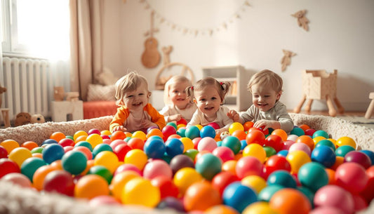 Sensory-Boosting Benefits of Baby Ball Pits