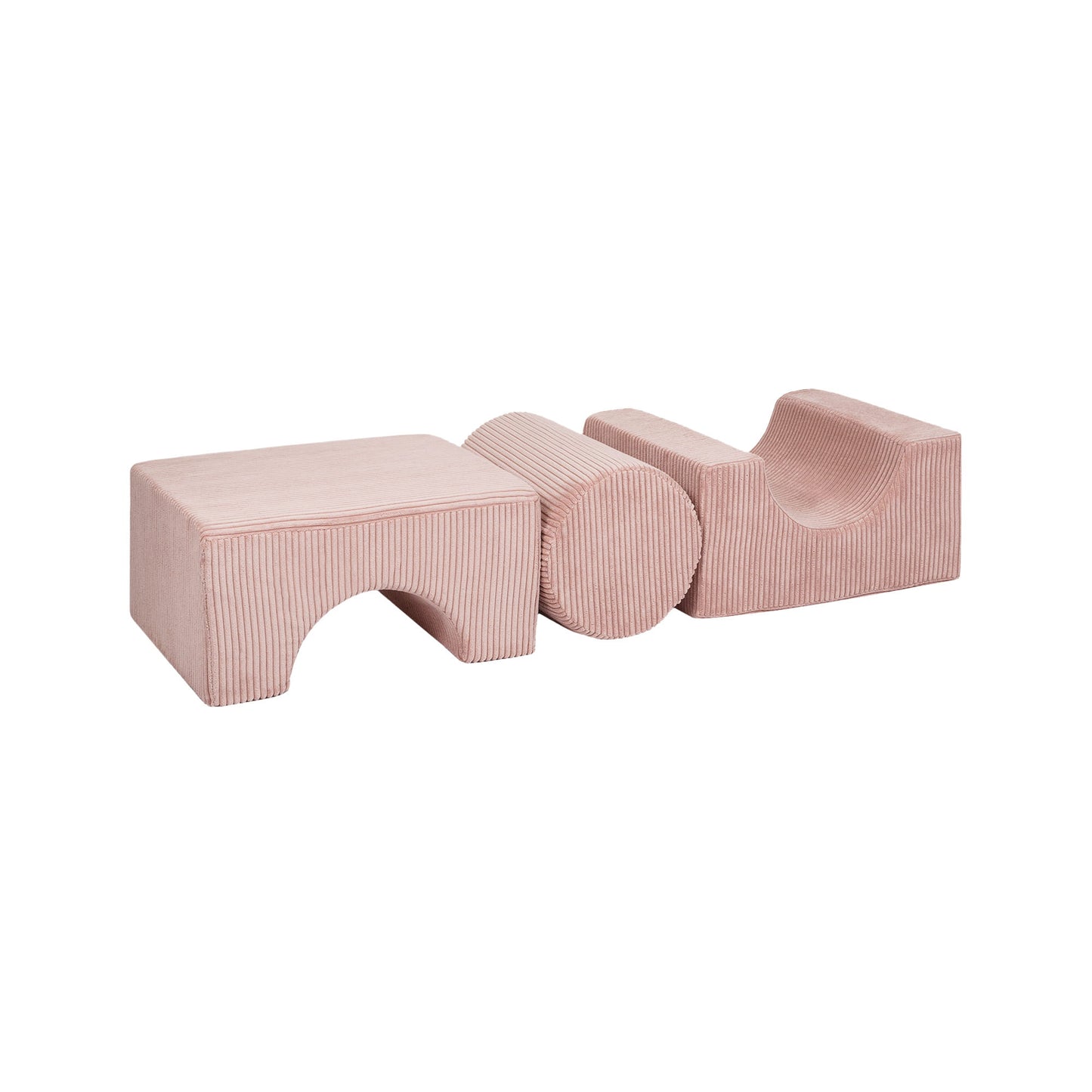 Aesthetic Shape Set 3 Elements, Powder Pink
