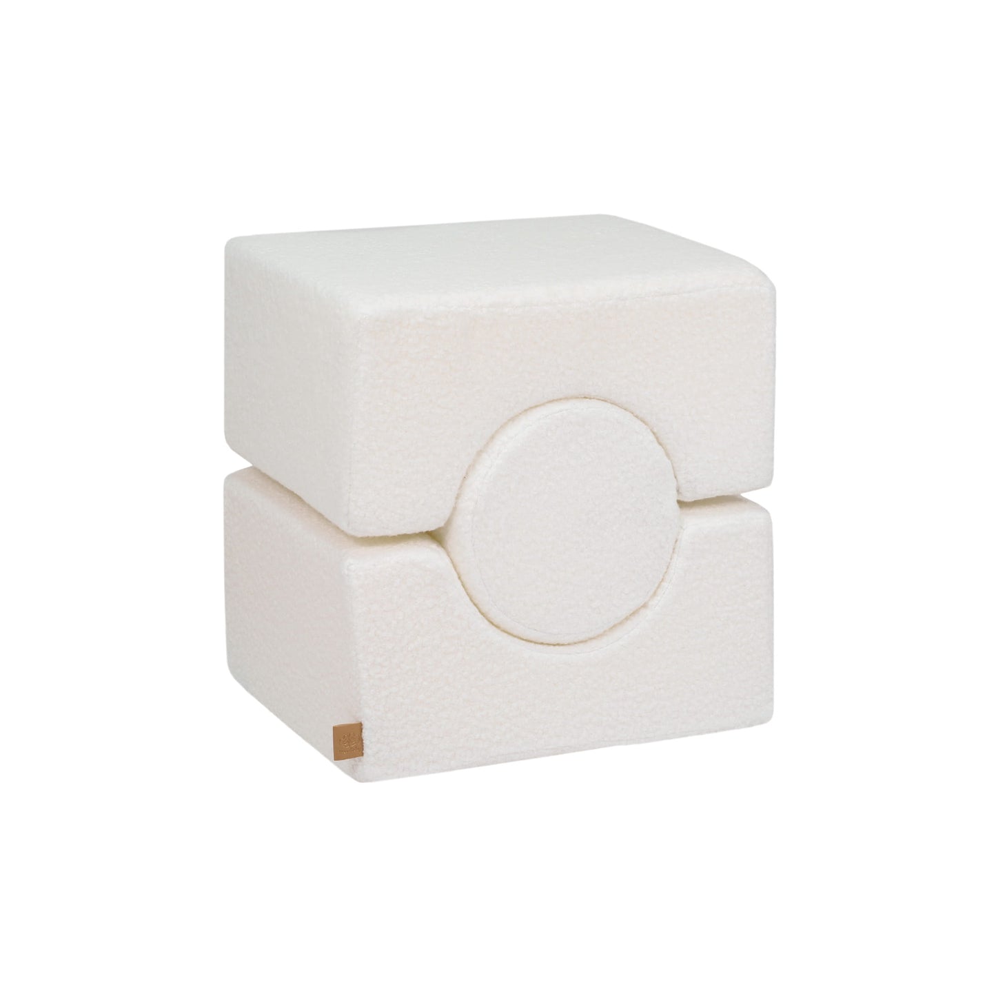 Boucle Shape Set 3 Elements, White