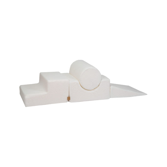 Boucle Shape Set 4 Elements, White