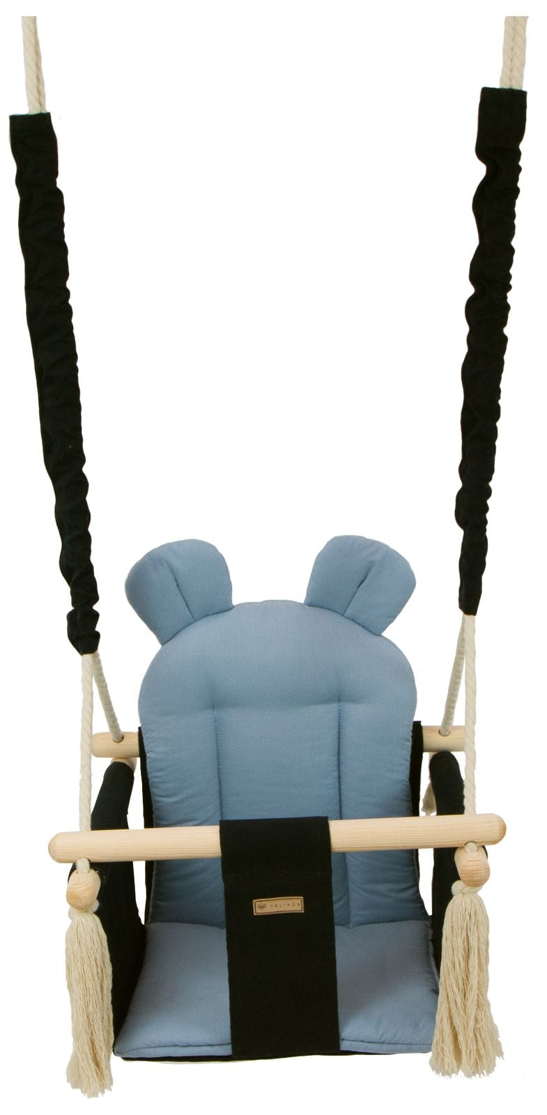Velinda Baby & Toddler Swing Chair - Soft Cotton Seat - Indoor/Outdoor Use - Handmade for Kids
