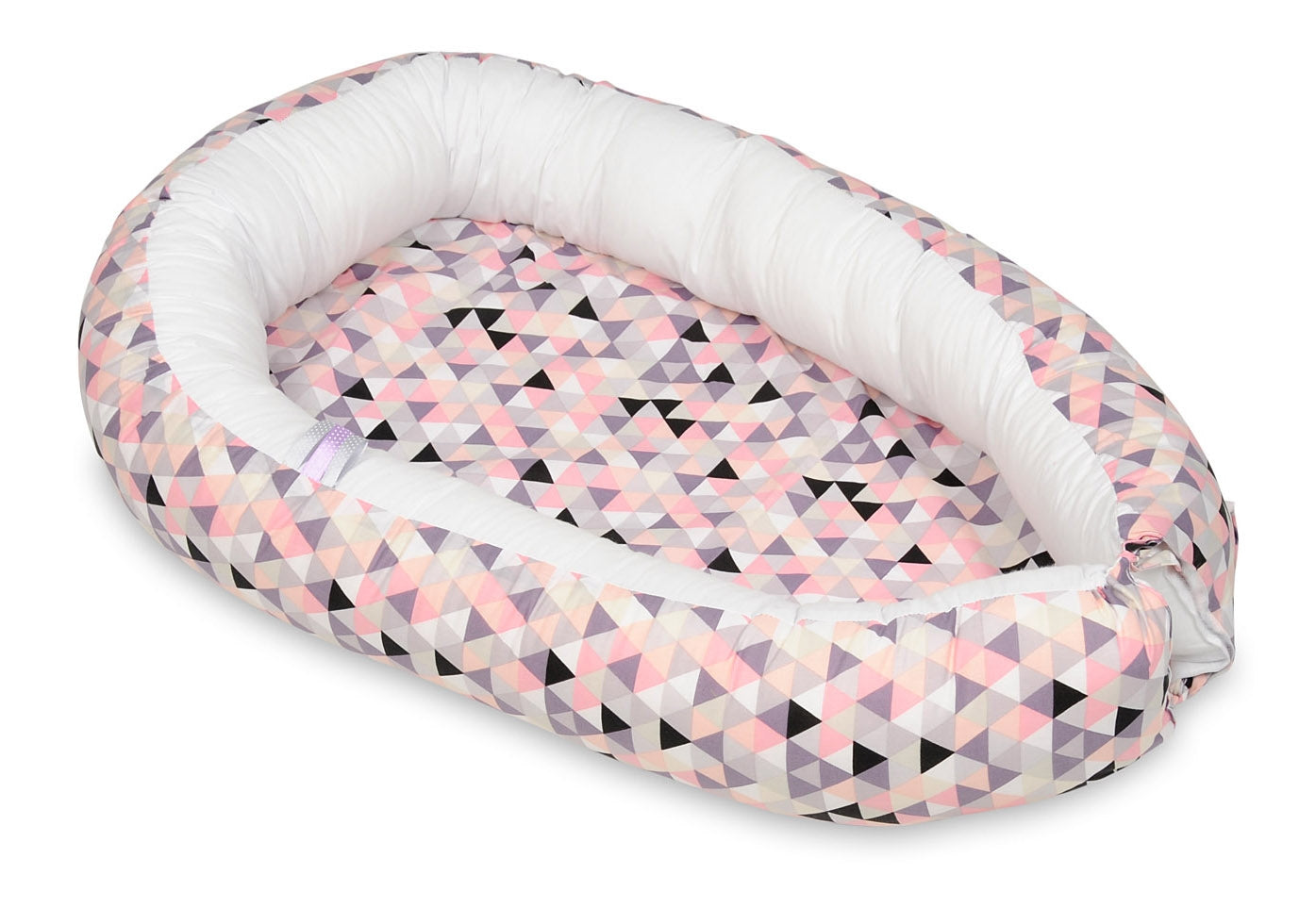 Velinda Baby Nest - Soft Cotton - Adjustable - for Infants Up to 8 Months - Width 60cm - Length 85cm