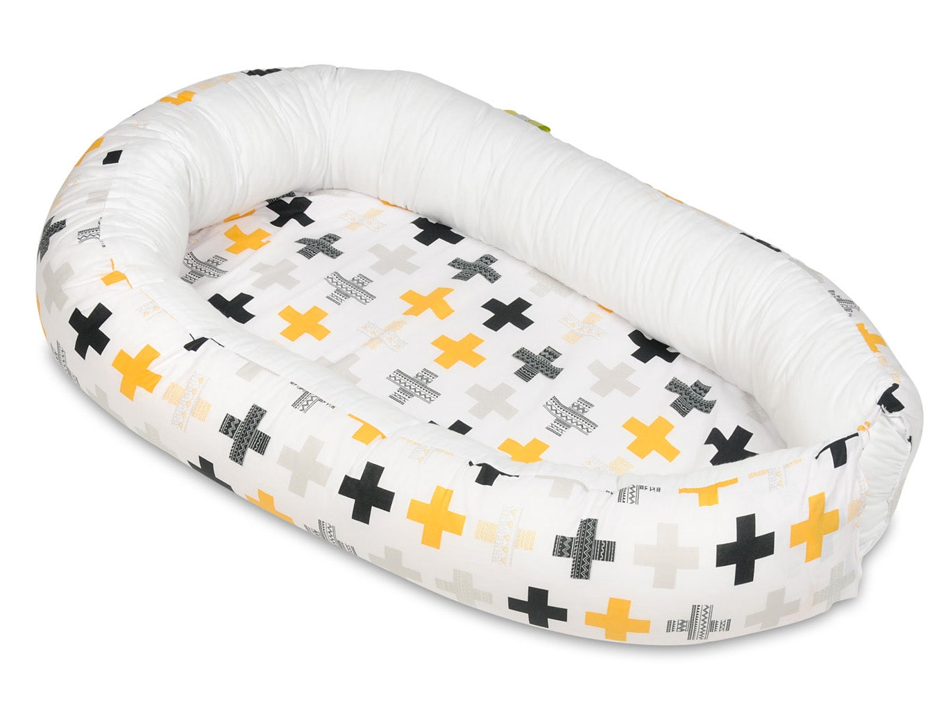 Velinda Baby Nest - Soft Cotton - Adjustable - for Infants Up to 8 Months - Width 60cm - Length 85cm