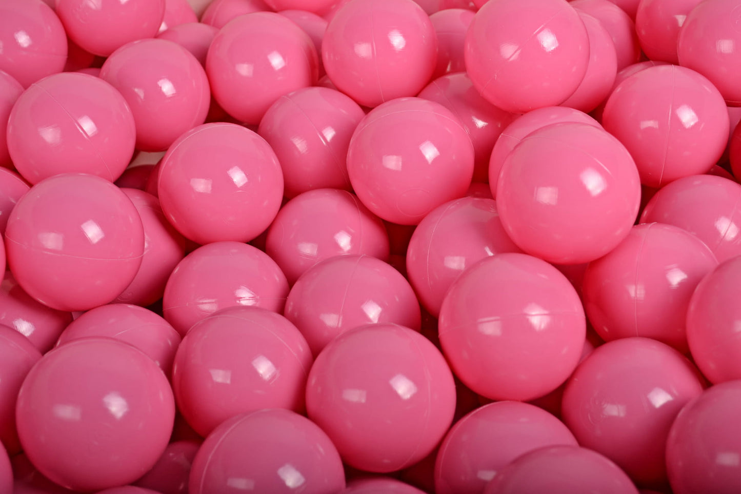 Soft Plastic Balls 7cm For The Ball Pit Certified 50 Pcs, Light Pink