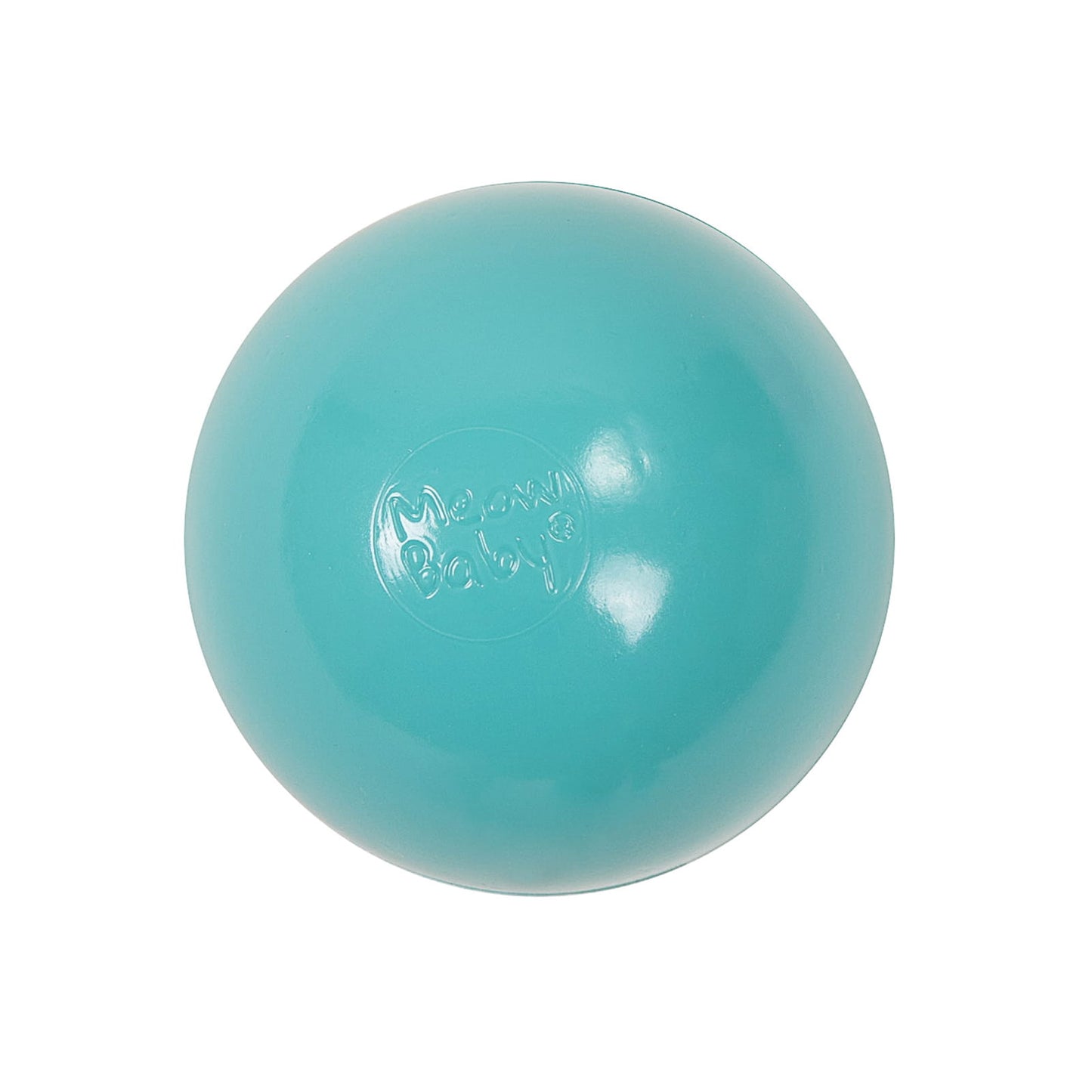 Soft Plastic Balls 7cm For The Ball Pit Certified 50 Pcs, Turquoise