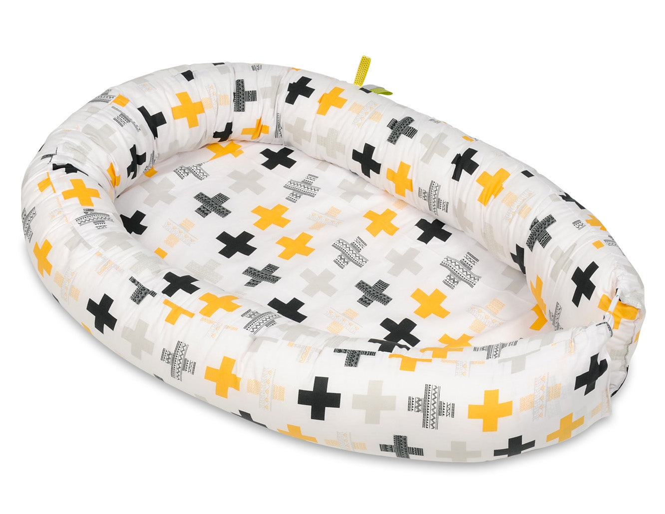Velinda Baby Nest - Soft Cotton - Adjustable - for Infants Up to 8 Months - Width 60cm - Length 85cm