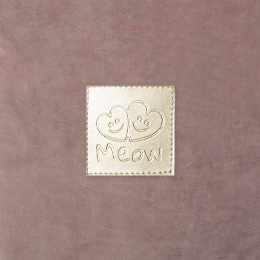 Zipped Foam Round Ball Pit 90x40cm Cover, Velvet, Beige