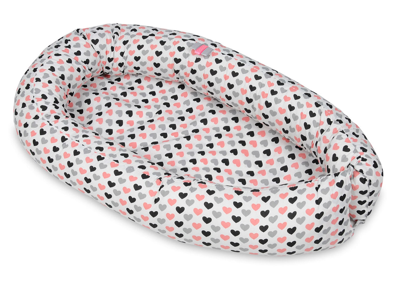 Velinda Baby Nest - Soft Cotton - Adjustable - for Infants Up to 8 Months - Width 60cm - Length 85cm