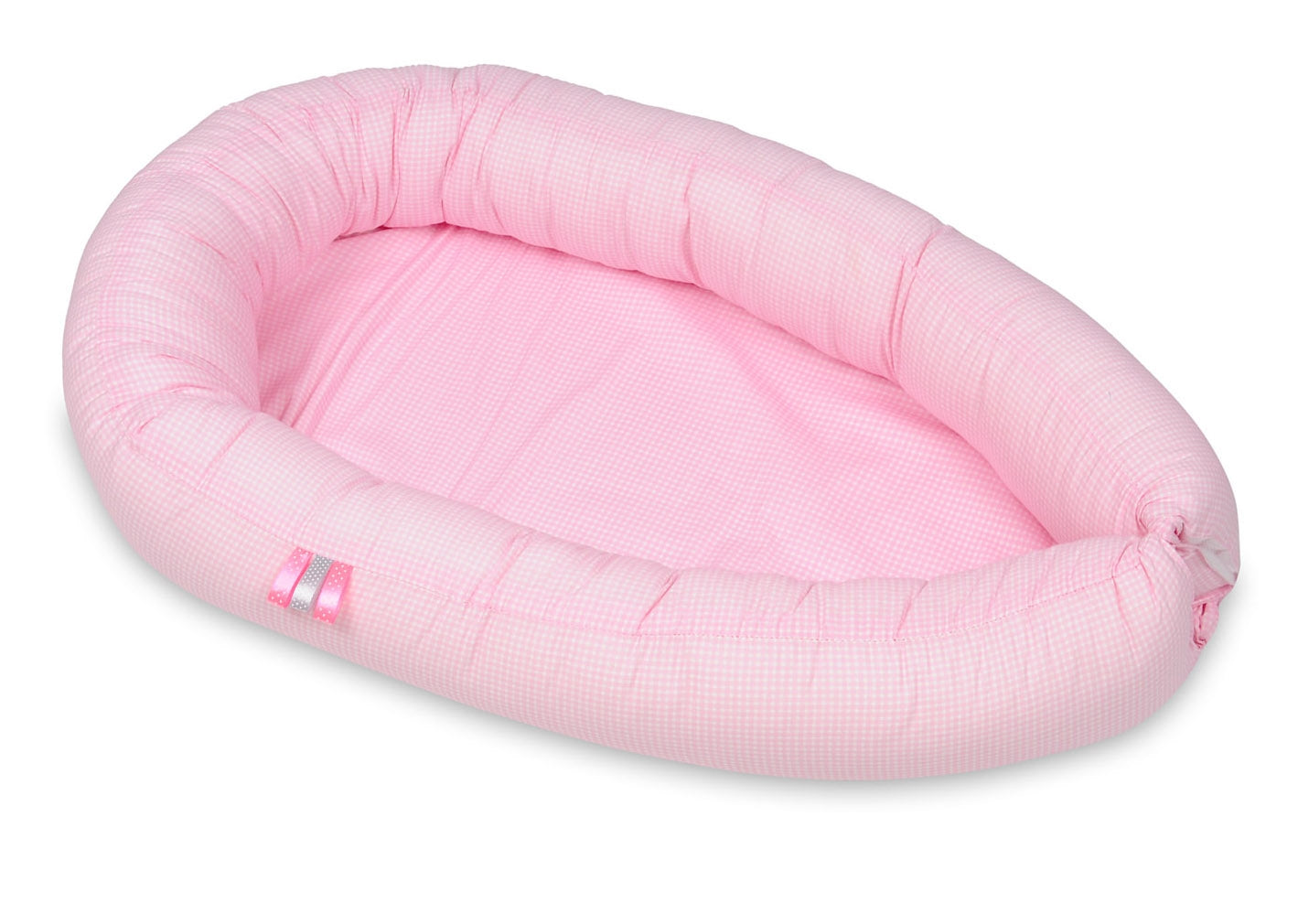 Velinda Baby Nest - Soft Cotton - Adjustable - for Infants Up to 8 Months - Width 60cm - Length 85cm