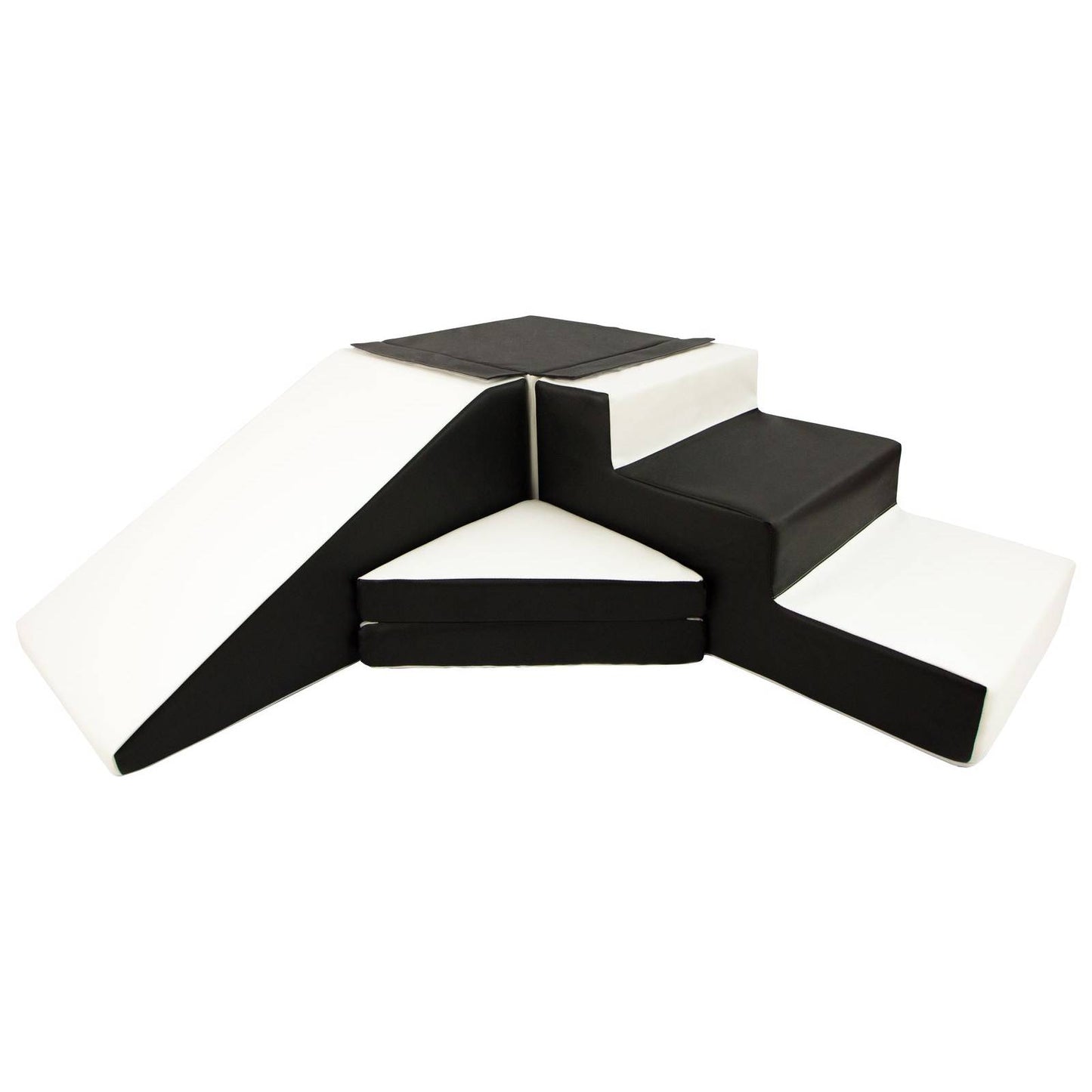 Velinda SLIDE Foam Block Set - Soft Play Step and Slide - Colorful, Safe & Versatile Playtime Fun