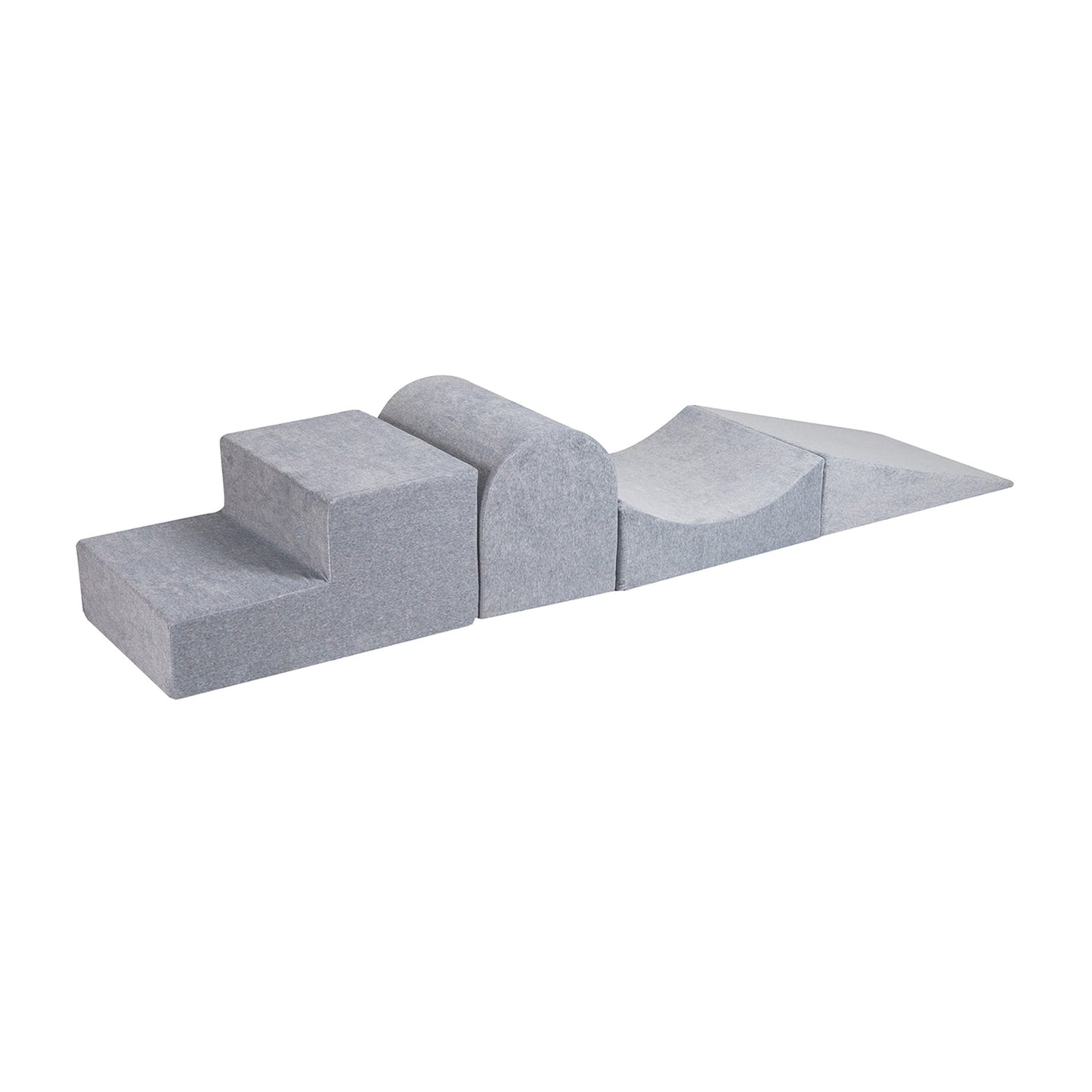 Foam 4 Elements Playset, Velvet, Light Grey