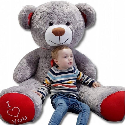 Velinda Plush Teddy Bear - 160cm - Soft High-Quality EU Made - Seated Height 85cm