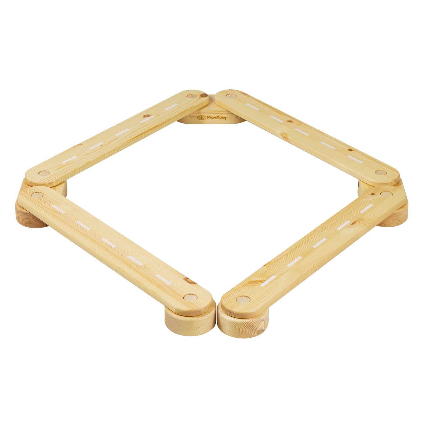 Wooden Sensory Path 4 Pieces, Natural