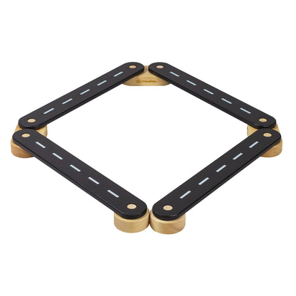 Wooden Sensory Path 4 Pieces, Black