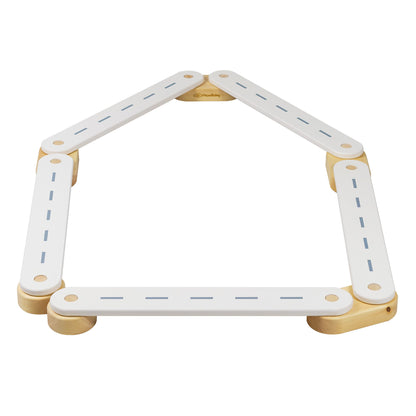 Wooden Sensory Path 5 Pieces, White