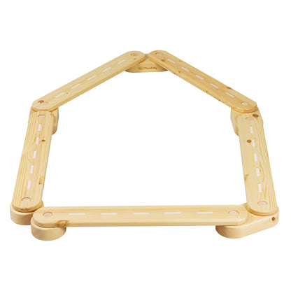 Wooden Sensory Path 5 Pieces, Natural