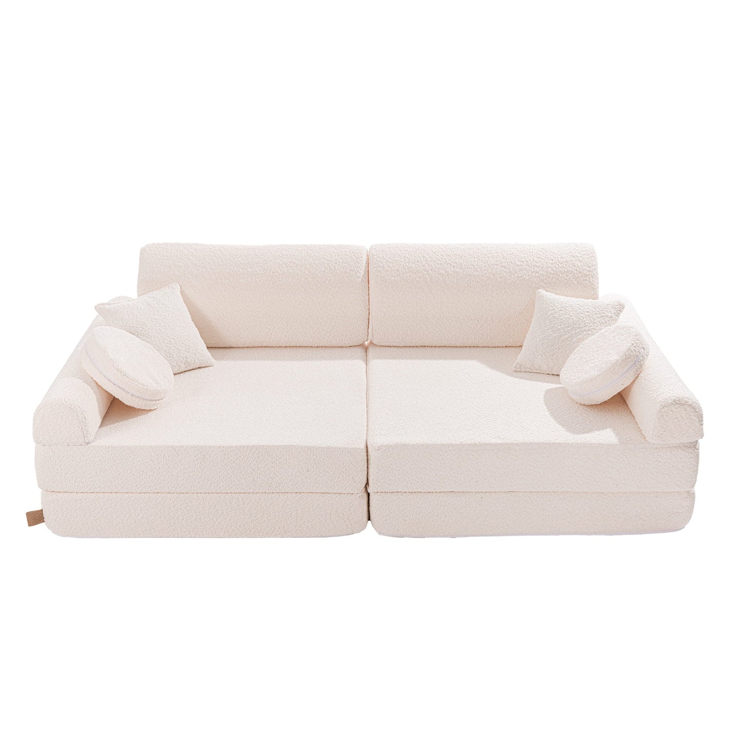 Boucle, Premium Play Sofa, White