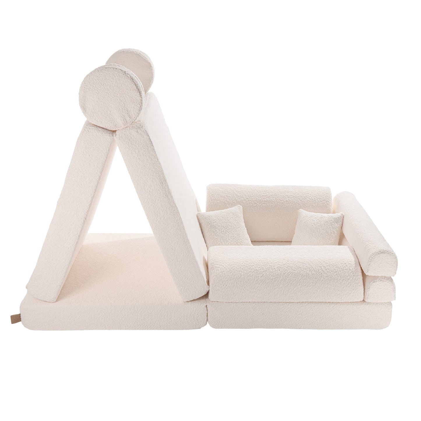 Boucle, Premium Play Sofa, White