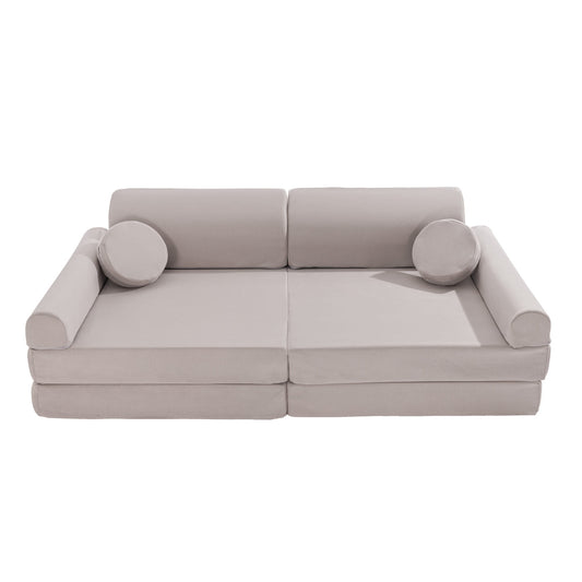 Premium Children's Sofa, Light Grey