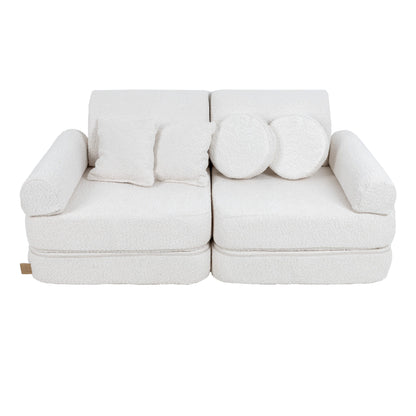 Pocket Sofa Plus Boucle White