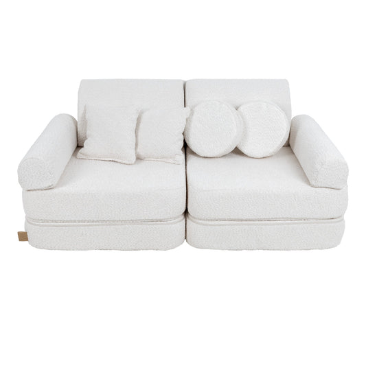 Pocket Sofa Plus Boucle White