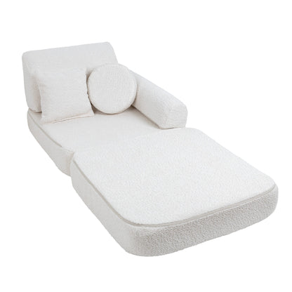 Pocket Sofa Plus Boucle White