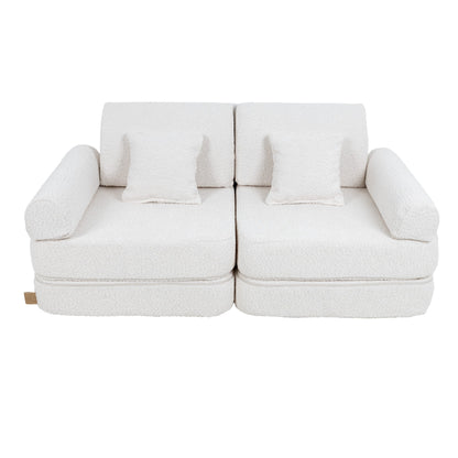 Pocket Sofa Plus Boucle White