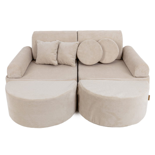 Pocket Sofa Max Slimcord Ecru