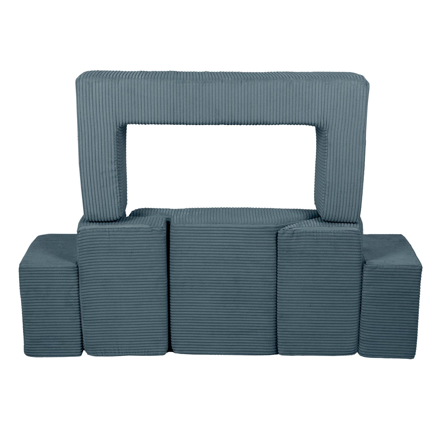 Aesthetic Sofa Bricks Turquoise