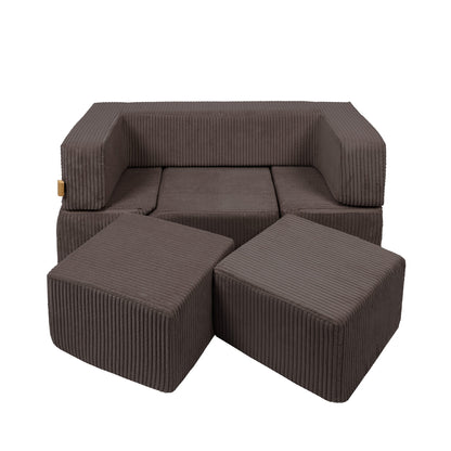 Aesthetic Sofa Bricks Brown