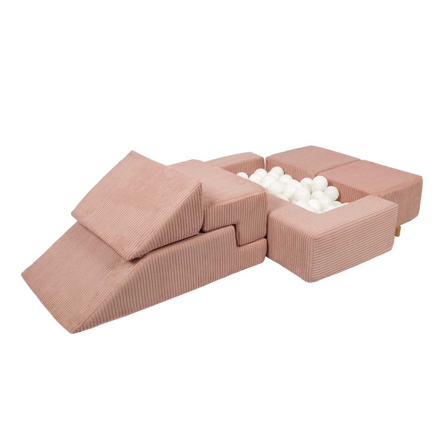 Aesthetic Sofa Bricks Powder Pink