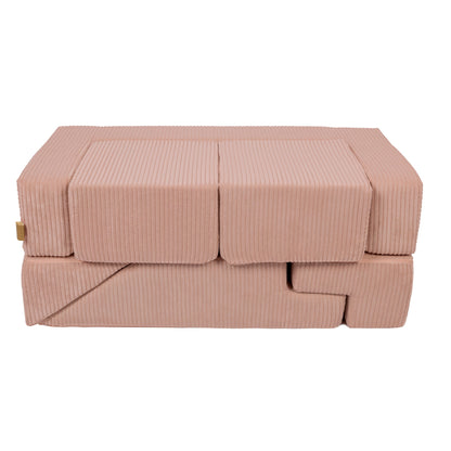 Aesthetic Sofa Bricks Powder Pink