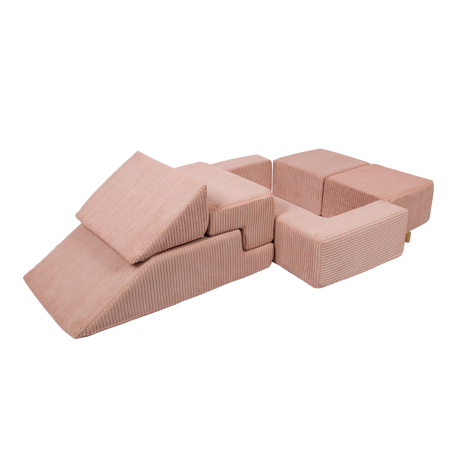 Aesthetic Sofa Bricks Powder Pink