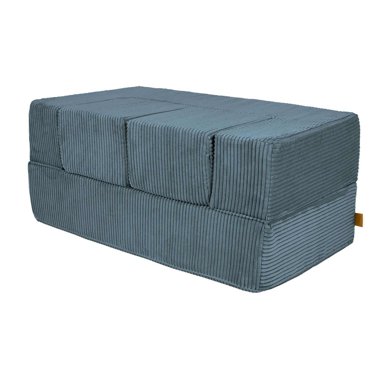 Aesthetic Cube Sofa Turquoise