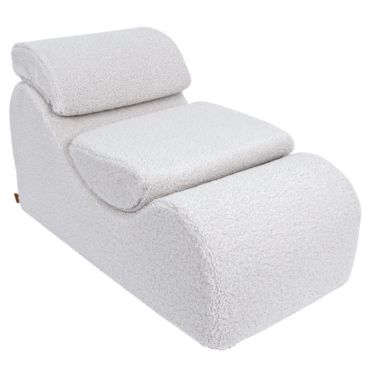 Wave Lounger Bearly White