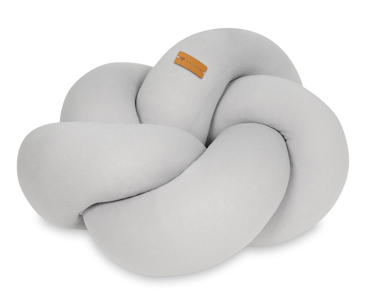 Velinda Knot Cushion - Soft Cotton - 40x36cm - Kids' Room Decor