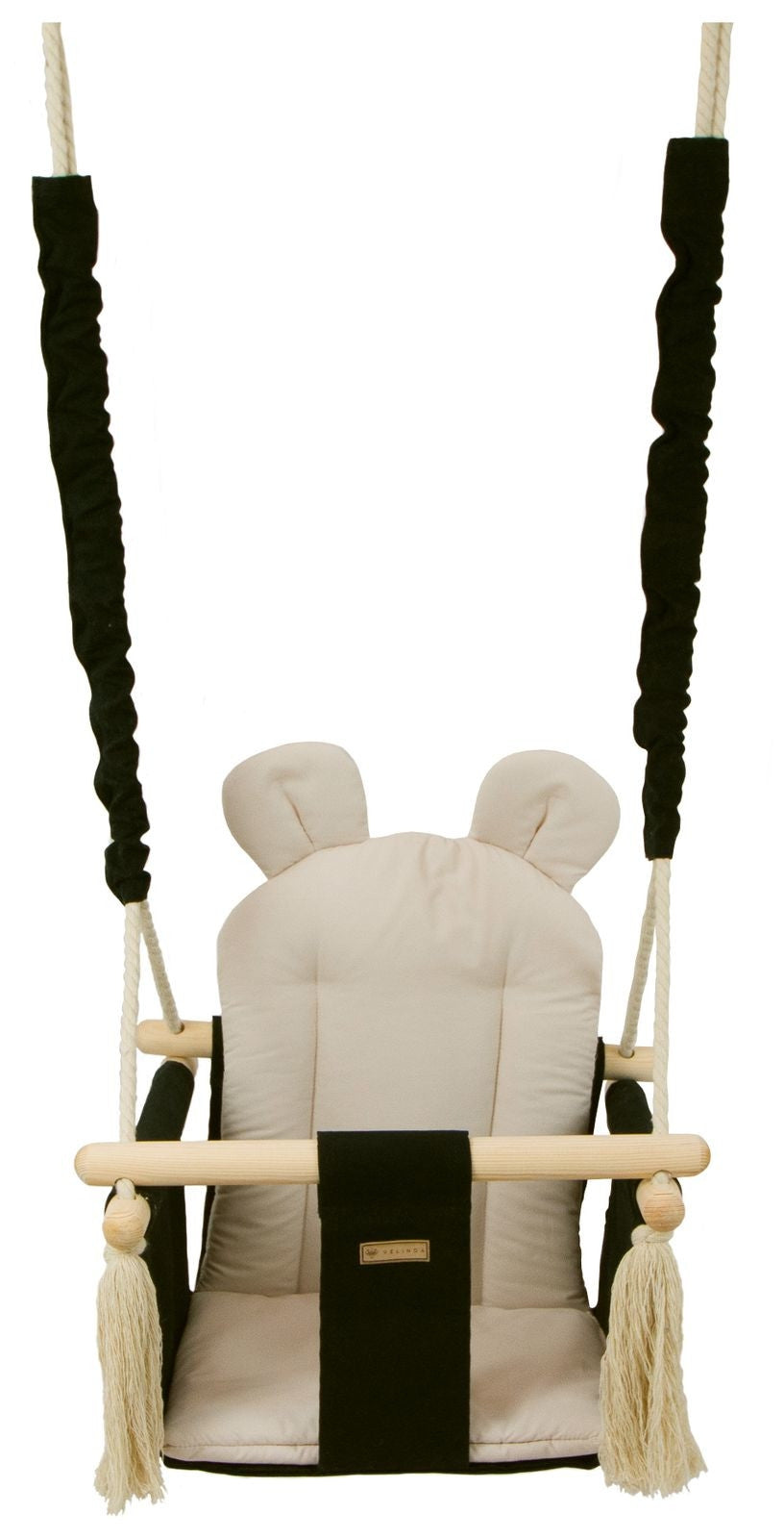 Velinda Kids Swing - Soft Cotton Seat - Indoor/Outdoor - Handmade