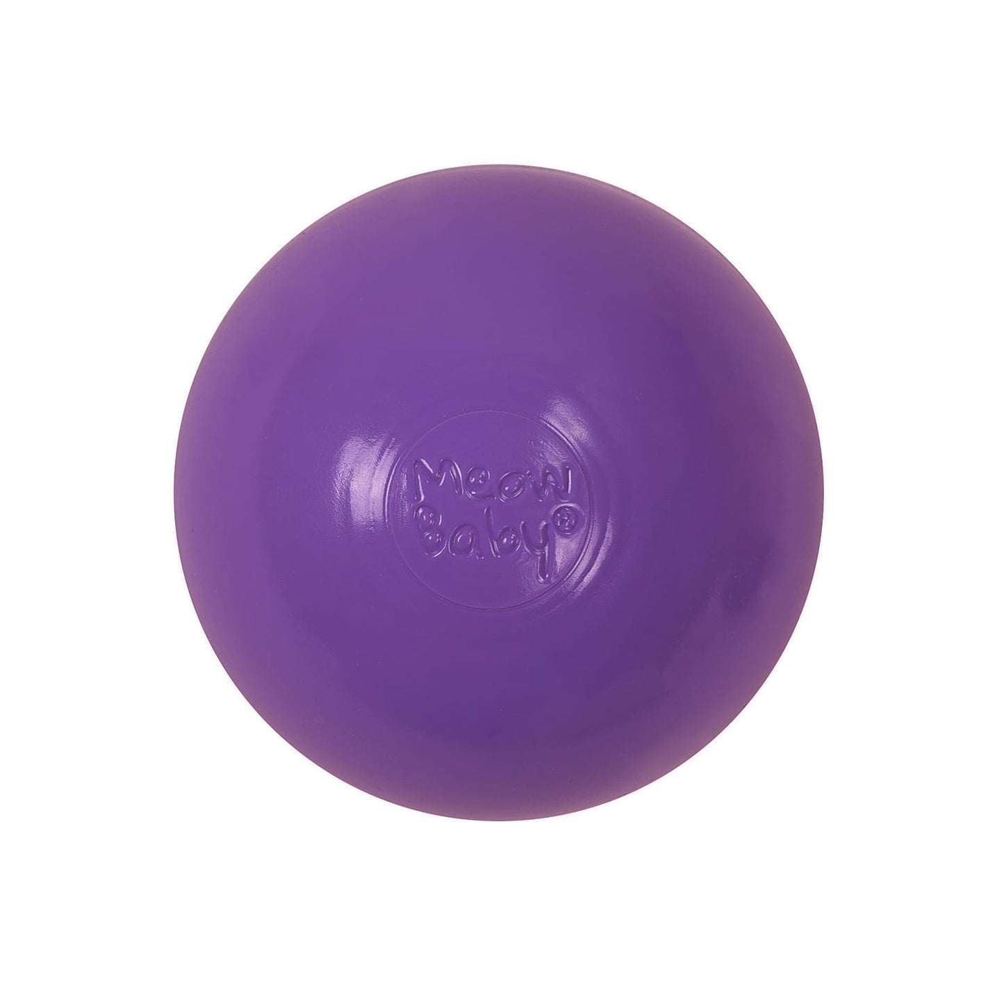 Soft Plastic Balls 7cm For The Ball Pit Certified 50 Pcs, Violet