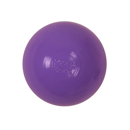 Soft Plastic Balls 7cm For The Ball Pit Certified 50 Pcs, Violet