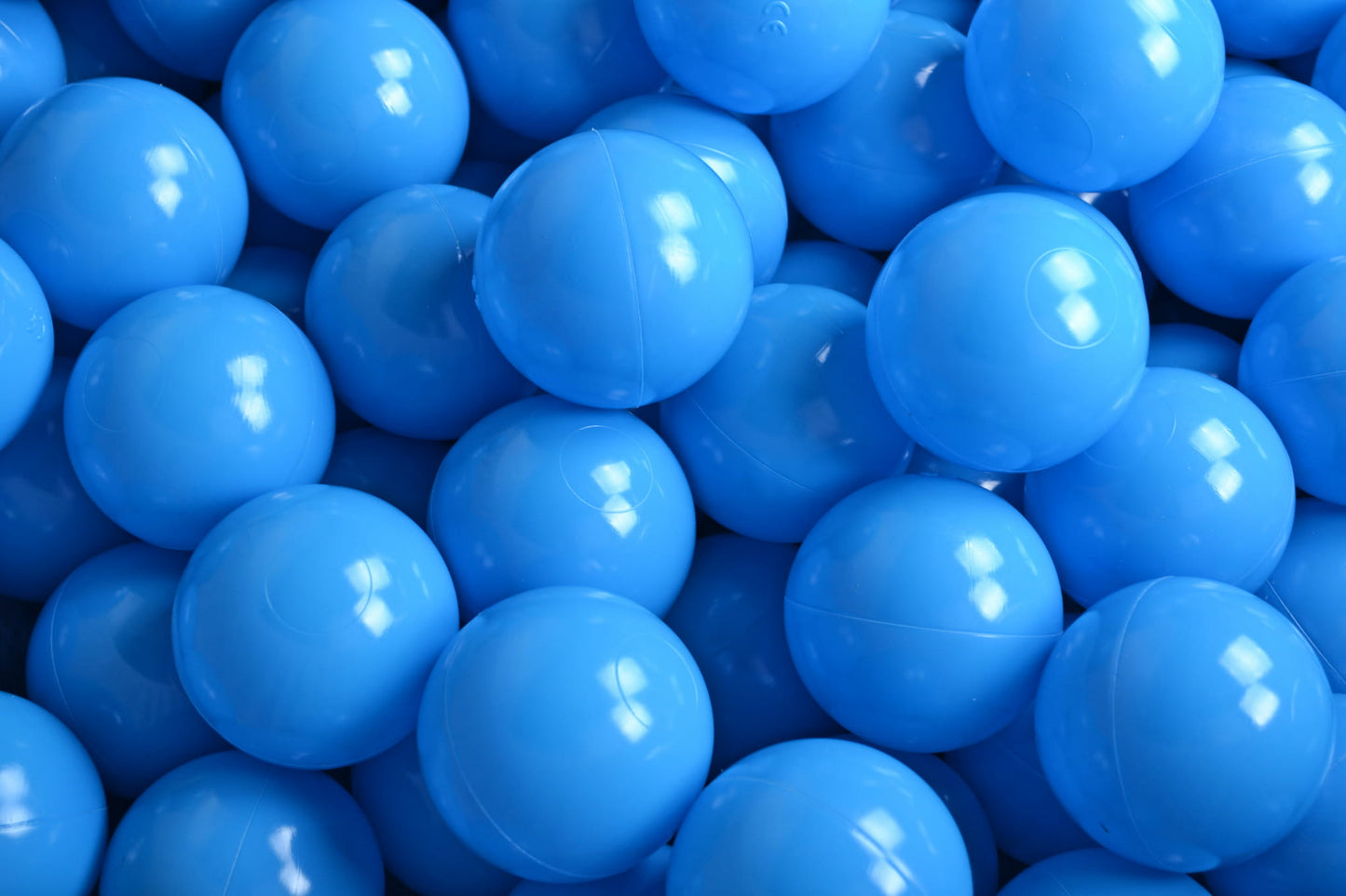 Soft Plastic Balls 7cm For The Ball Pit Certified 50 Pcs, Blue