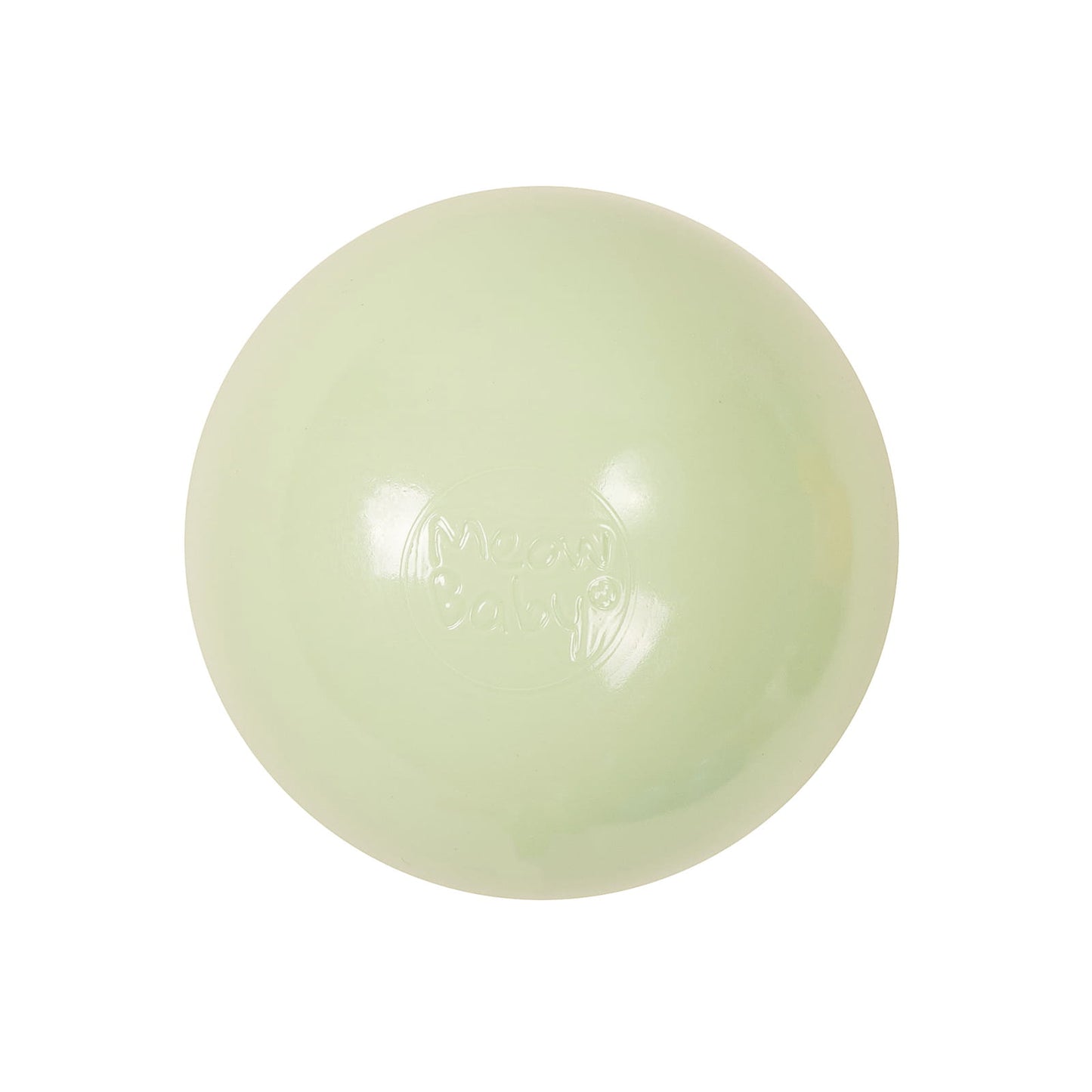 Soft Plastic Balls 7cm For The Ball Pit Certified 50 Pcs, Light Green