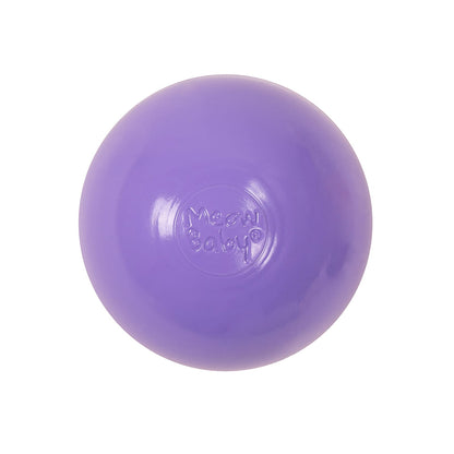 Soft Plastic Balls 7cm For The Ball Pit Certified 50 Pcs, Lilac