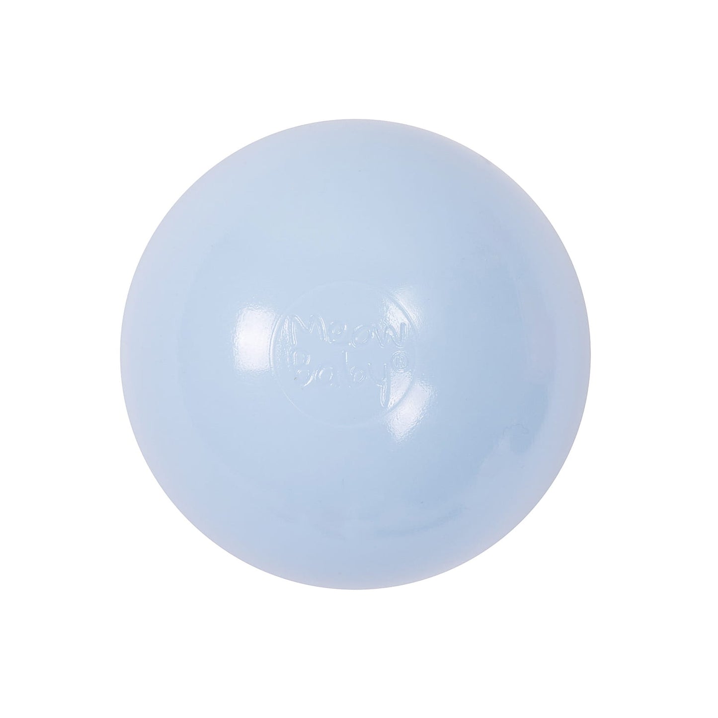 Soft Plastic Balls 7cm For The Ball Pit Certified 50 Pcs, Baby Blue