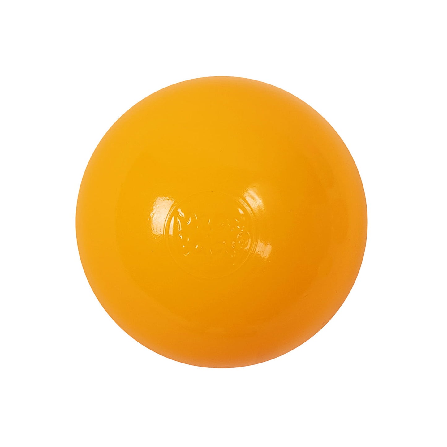 Soft Plastic Balls 7cm For The Ball Pit Certified 50 Pcs, Mustard