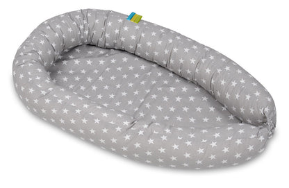 Velinda Baby Nest - Soft Cotton - Adjustable - for Infants Up to 8 Months