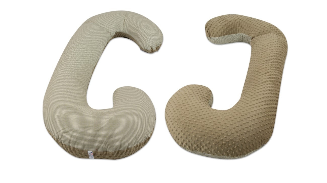 Velinda Multifunctional Pregnancy Pillow - Minky Fabric - Supportive