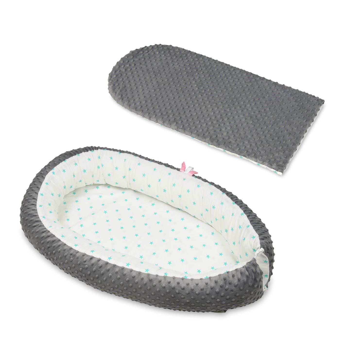 Velinda Soft Baby Nest - Adjustable Cotton - Multi-Use for Infants