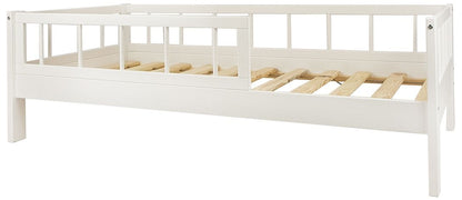 Velinda Kids Bed - Pine Wood - Safety Barriers - Universal Design - Fits 160x80cm Mattress