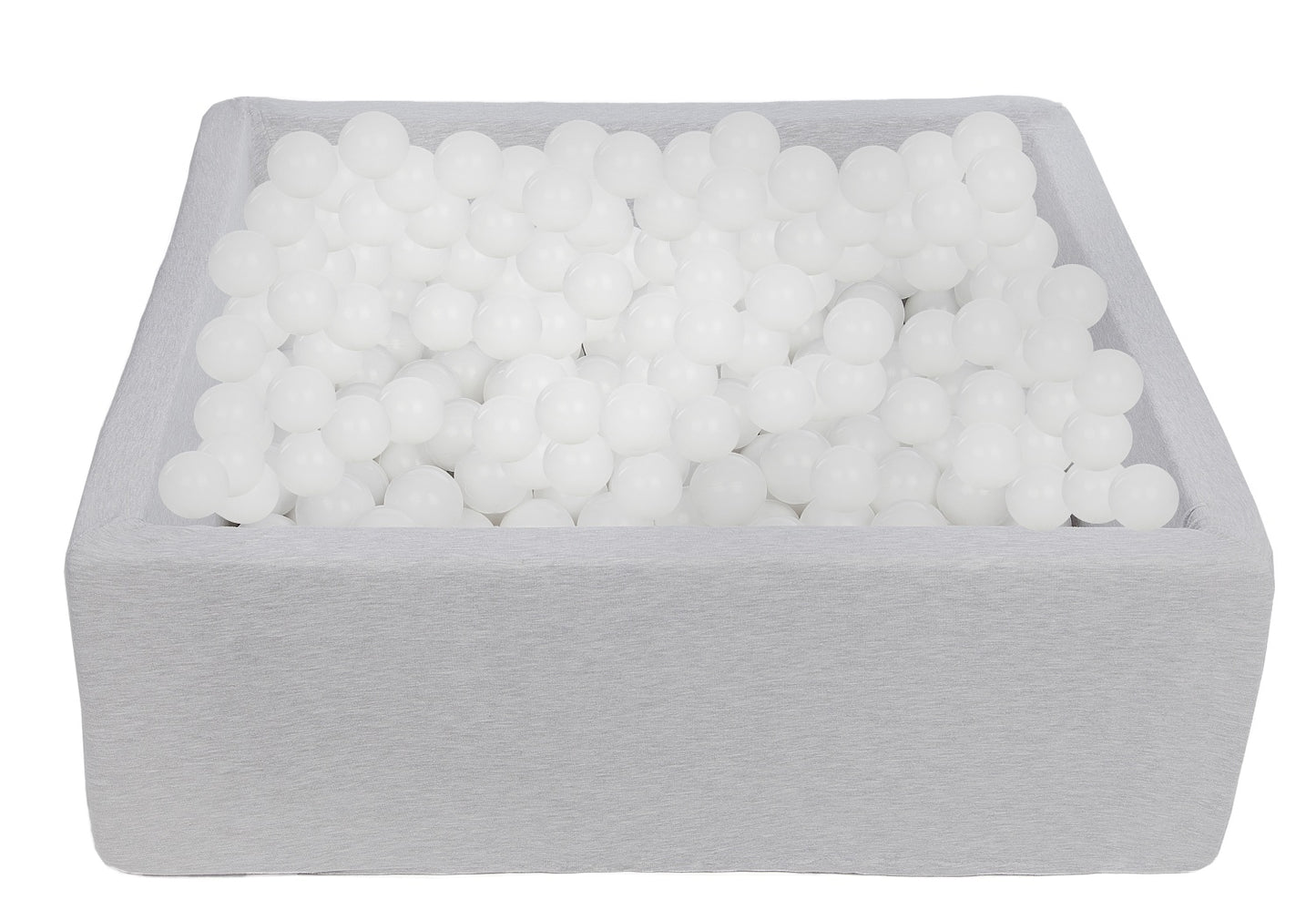 Velinda Soft Jersey Ball Pit with 450 Balls - 90x90cm - Baby & Kids Play Gift