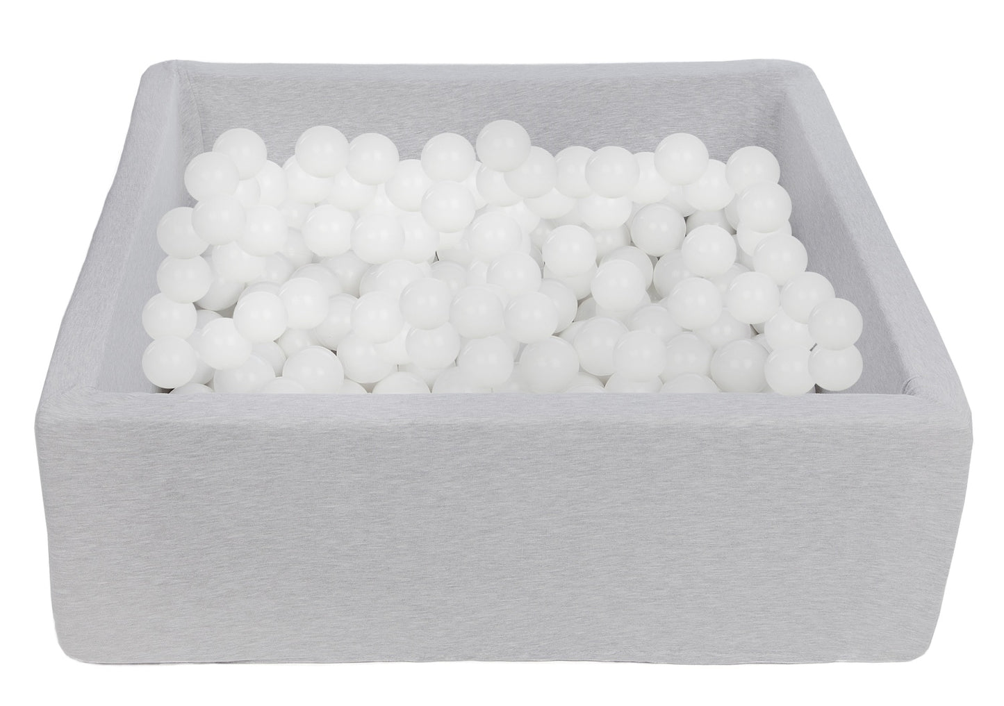 Velinda Soft Jersey Ball Pit with 200 Balls - 90x90cm - Baby & Kids Play Gift